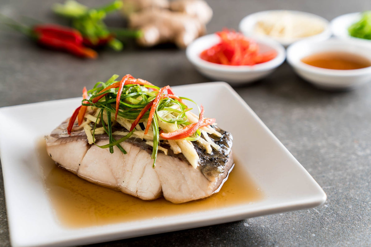 Steamed fish