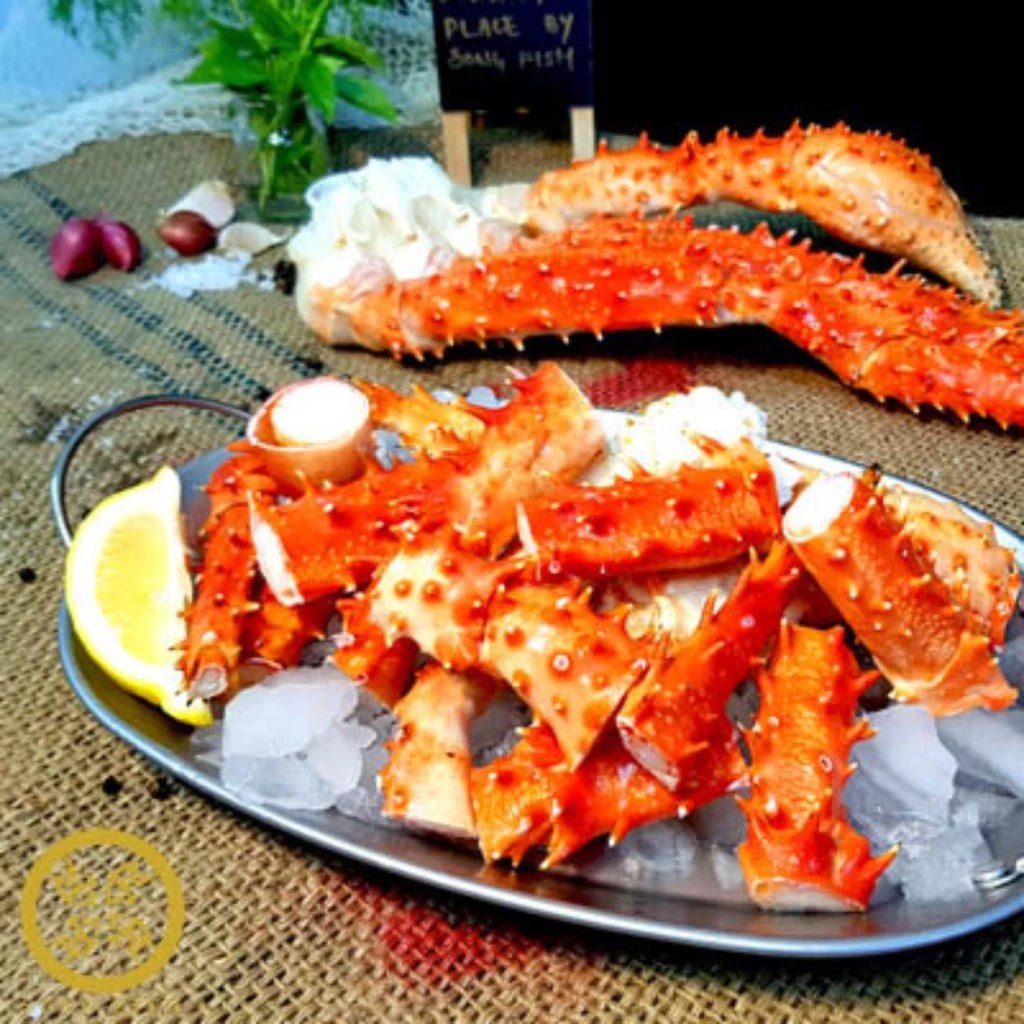 King Crab Leg Cut, Cooked, Frozen